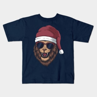 Christmas lion Kids T-Shirt